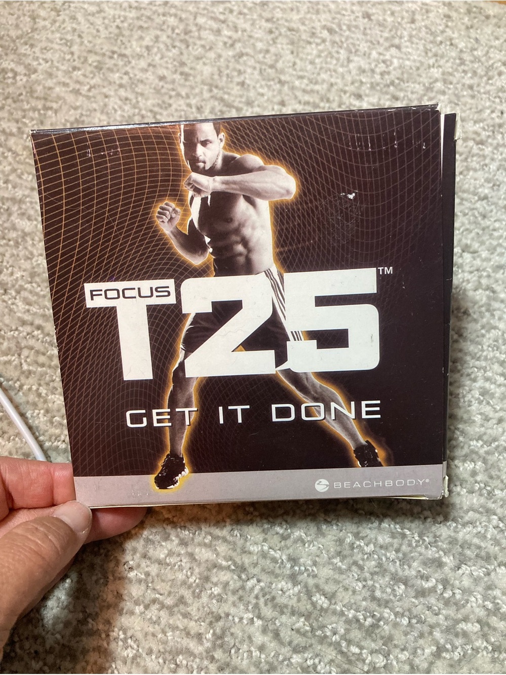 Beachbody focus T25 DVD set exercise fitness